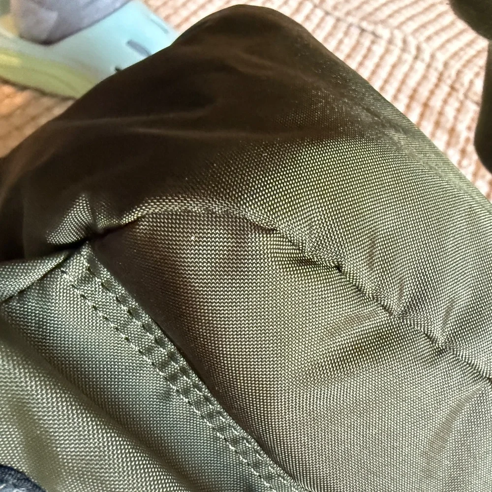 Porter-Yoshida & Co Khaki Cargo Nylon Crossbody Bag - Excellent - Picture 11 of 15